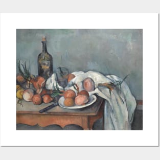 Still Life with Onions by Paul Cezanne Posters and Art